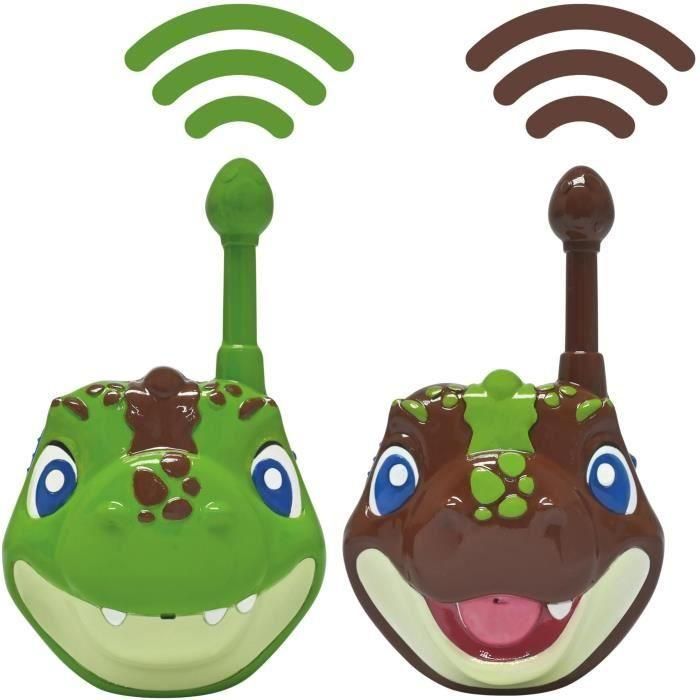 Walkie talkie de dinosaurios en 3D de 500 m 1 Walkie talkie de dinosaurios en 3D de 500 m 1