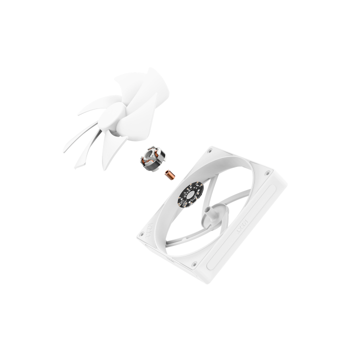 NZXT RF-P14SF-W2 Ventilador para Carcasa de Ordenador 14 cm Blanco 1 pieza(s)