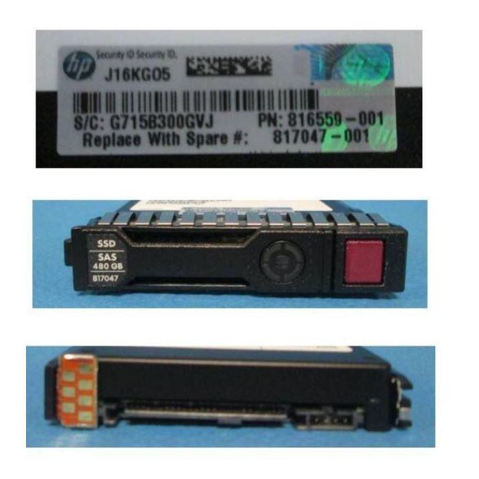 Hewlett Packard Enterprise 480GB, 2.5", 12G SAS, SFF, RI-3, SC, VE, PLP 1