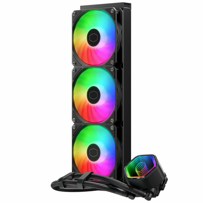Cooler Master MasterLiquid 360 Core II ARGB Kit de Refrigeración Líquida 360mm para CPU Intel/AMD (LGA 1700, AM5) 7 Cooler Master MasterLiquid 360 Core II ARGB Kit de Refrigeración Líquida 360mm para CPU Intel/AMD (LGA 1700, AM5) 7