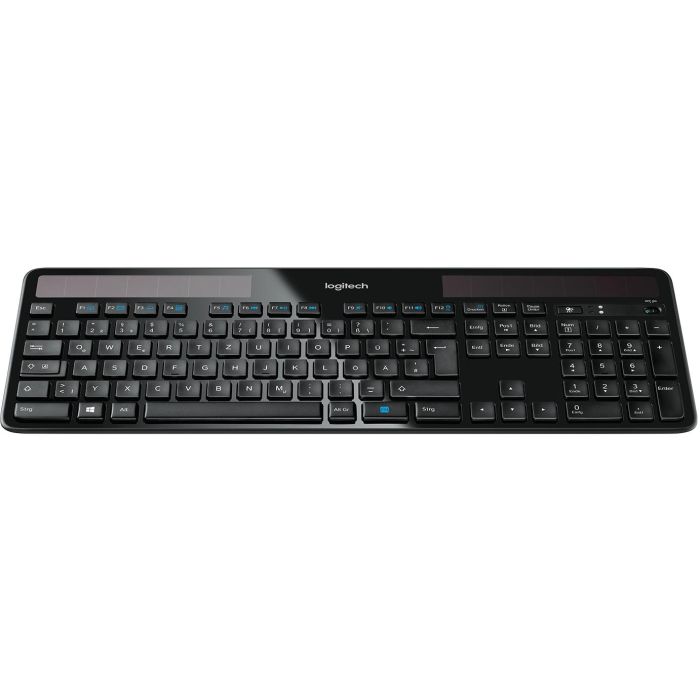 Logitech K750 Teclado inalámbrico solar QWERTZ DE Grafito Completo USB Unifying Keyboard 1