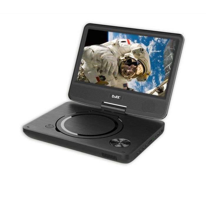 D-JIX PVS906-20 Reproductor de DVD portátil 9 giratorio - Negro 1 D-JIX PVS906-20 Reproductor de DVD portátil 9 giratorio - Negro 1
