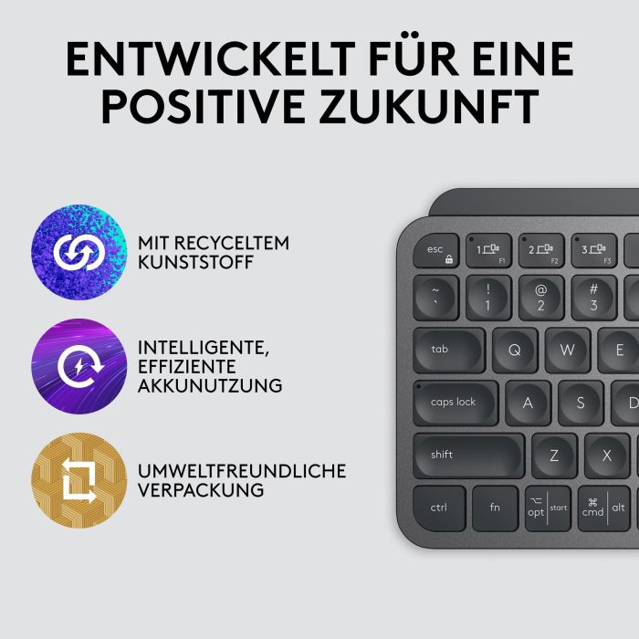 Logitech MX Keys Mini - Tastatur Hintergrundbeleuchtung QWERTZ DE 7 Logitech MX Keys Mini - Tastatur Hintergrundbeleuchtung QWERTZ DE 7