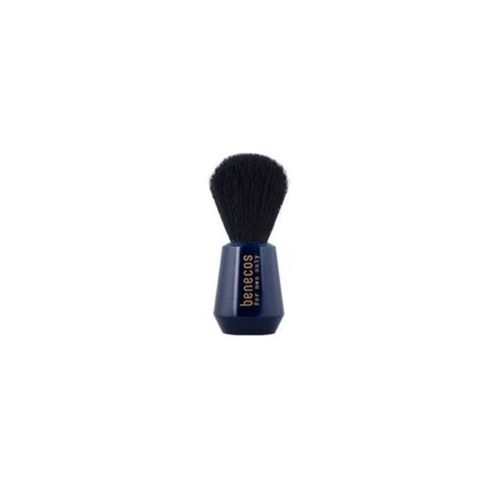 BENECOS Brocha de Afeitar Sintética para Hombre, Vegana, para Aplicación Suave de Crema y Espuma Facial