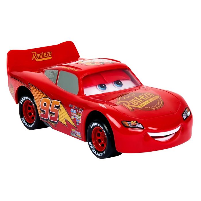 Rayo Mcqueen En Movimiento Cars Hph64 Mattel 1