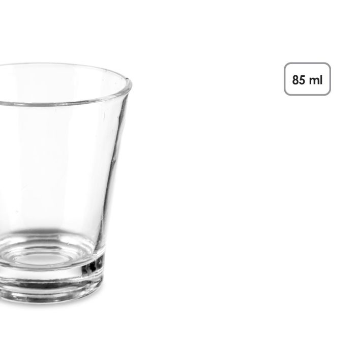 Set 4 Vasos Vidrio Cafe 85Ml Vivalto 17X7CM (24 Unidades) 3 Set 4 Vasos Vidrio Cafe 85Ml Vivalto 17X7CM (24 Unidades) 3