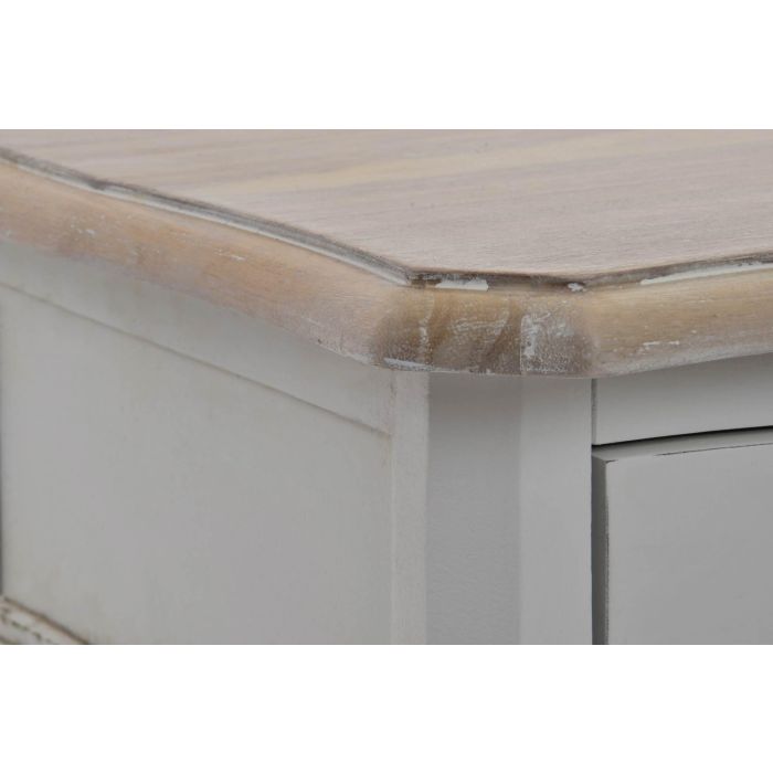 DKD Home Decor Mesita de Noche Tradicional Versalles3 Blanco Natural Madera 48 x 35 x 69 cm 3 DKD Home Decor Mesita de Noche Tradicional Versalles3 Blanco Natural Madera 48 x 35 x 69 cm 3