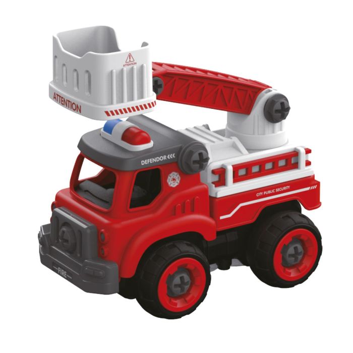 Rc Camion De Bomberos Armable 33Pzas T01025 1
