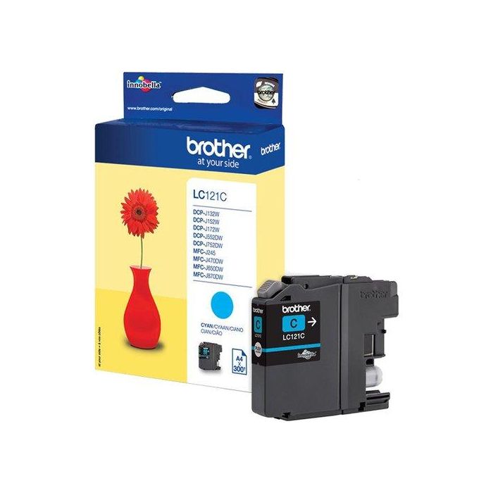 BROTHER Cartucho tinta azul DCP-J552dw MFC-J470dw, 300 pag.