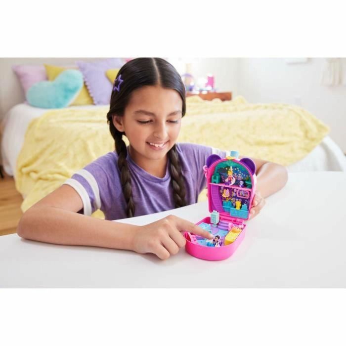 Polly Pocket Panda Bubble Tea Box con 2 minifiguras y panda HWN95 3