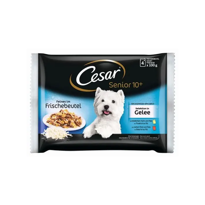 Cesar Multipack Pouch Senior 13x4x100 gr