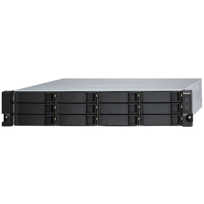 Qnap TL-R1200S-RP Unidad de Expansión JBOD 12 Bahías 2U Rack SATA 2.5/3.5" Fuente Redundante SAS 6Gb/s 6