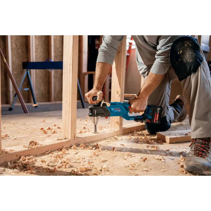 Bosch Professional Taladro Angular Inalámbrico GRD 18V-127, 18V, Batería y Cargador No Incluidos