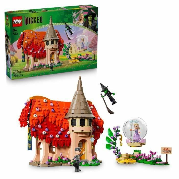LEGO 75690 Wicked Glinda y Elphaba en Munchkinland - Set de construcción para niños de 9 años 0 LEGO 75690 Wicked Glinda y Elphaba en Munchkinland - Set de construcción para niños de 9 años 0