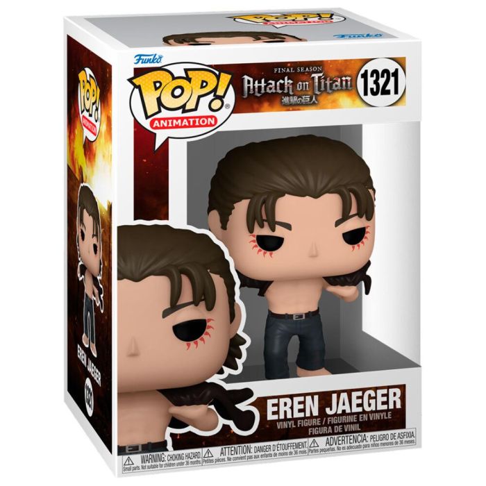 Funko 67926 Pop! Figura Eren Jaeger Attack on Titan (Shingeki no Kyojin) Temporada Final 11,3 cm 0 Funko 67926 Pop! Figura Eren Jaeger Attack on Titan (Shingeki no Kyojin) Temporada Final 11,3 cm 0