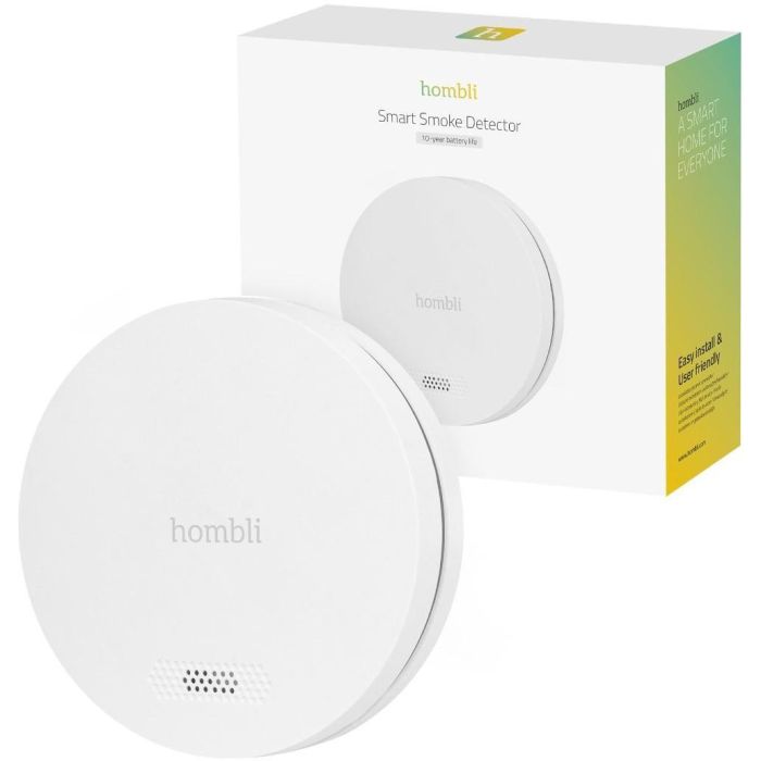 Hombli smarter Rauchmelder weiß 2 Hombli smarter Rauchmelder weiß 2