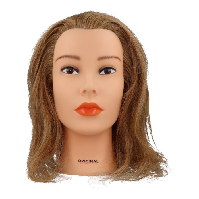 Sinelco 0030211 Cabeza de Maniquí Isaline 40cm Cabello Humano Sinelco 0030211 Cabeza de Maniquí Isaline 40cm Cabello Humano