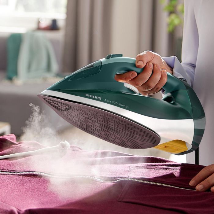 Philips 7000 series DST7031/70 plancha Plancha a vapor Suela SteamGlide Plus 2800 W Verde, Color menta 6 Philips 7000 series DST7031/70 plancha Plancha a vapor Suela SteamGlide Plus 2800 W Verde, Color menta 6