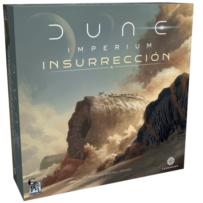 Dire Wolf Digital Dune Imperium: Insurrección Juego de Mesa Español con Mecánicas de Mazos y Trabajadores, 1-4 Jugadores 0 Dire Wolf Digital Dune Imperium: Insurrección Juego de Mesa Español con Mecánicas de Mazos y Trabajadores, 1-4 Jugadores 0
