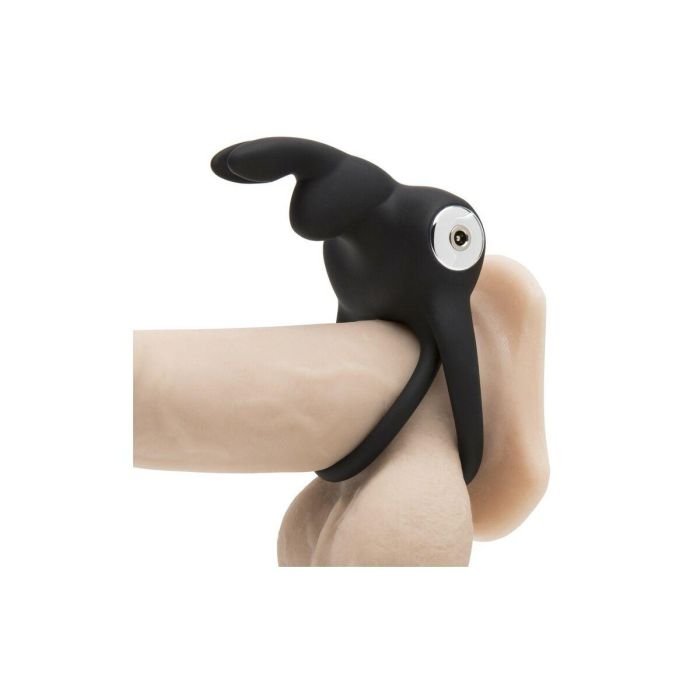 Anillo Vibrador Rabbit Love Happy Rabbit 06500 Negro 4