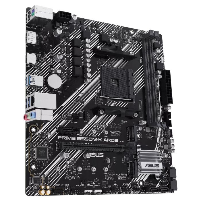 Asus Prime B550M-K Placa Base AM4 AMD B550 Micro-ATX DDR4 para Procesadores AMD Ryzen 3 Asus Prime B550M-K Placa Base AM4 AMD B550 Micro-ATX DDR4 para Procesadores AMD Ryzen 3