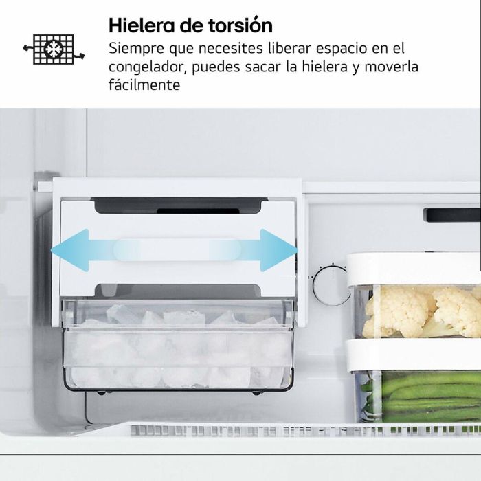 Frigorífico combinado LG GTBV22PYGKD 145 Acero 13