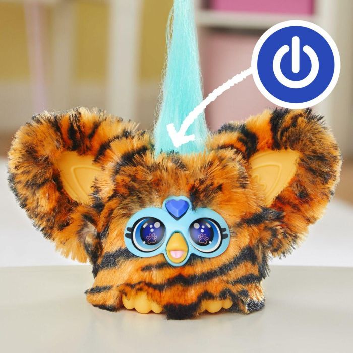 Hasbro Mini Furby Furblet Ty - Bee, Juguete Electrónico con Clip de Llavero, 45 Melodías K-pop, para Edades 6+ 5 Hasbro Mini Furby Furblet Ty - Bee, Juguete Electrónico con Clip de Llavero, 45 Melodías K-pop, para Edades 6+ 5