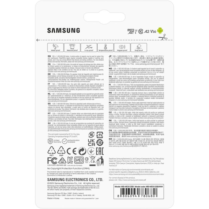CARD 512GB Samsung PRO Plus microSDXC 180MB/s + USB-Kartenleser 3 CARD 512GB Samsung PRO Plus microSDXC 180MB/s + USB-Kartenleser 3