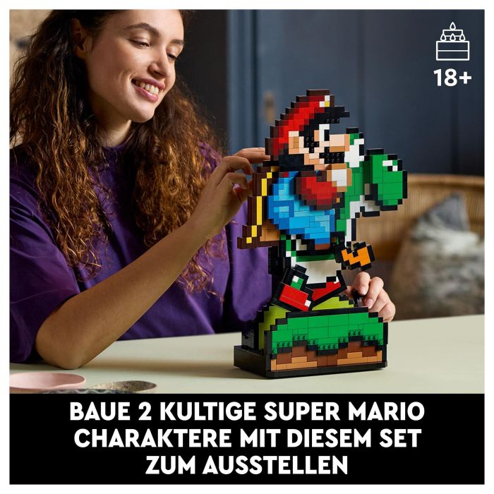 Lego Super Mario 71438 Mario y Yoshi's Penguin Suit, Set de Construcción para Niños y Niñas de 6+ Años, Con Personajes Juguetes Coleccionables de Super Mario World 31