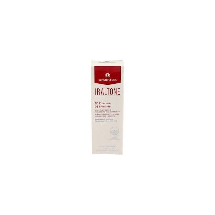 Iraltone DS Emulsión Facial para Piel Seborreica con Descamación y Rojeces, Anti-Picazón y 5% Ácido Hialurónico 30ml