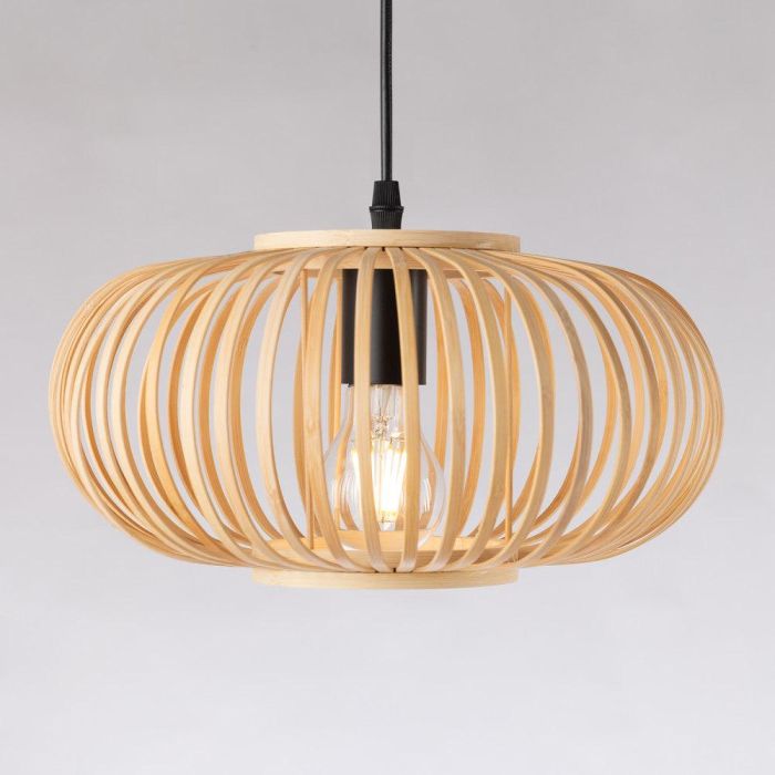 Lámpara Colgante Deo SKD-P80112 Ratán Natural, Estilo Boho-chic, Casquillo E27. Ideal para Bombillas LED CCT/RGB 0 Lámpara Colgante Deo SKD-P80112 Ratán Natural, Estilo Boho-chic, Casquillo E27. Ideal para Bombillas LED CCT/RGB 0
