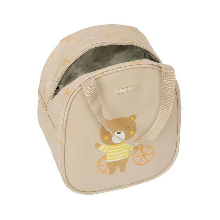 Portameriendas Térmico Safta Beige 19 x 22 x 14 cm Portameriendas Térmico Safta Beige 19 x 22 x 14 cm