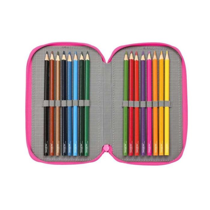 Safta Plumier Escolar Triple 37 Piezas Rainbow High Shine 195x125x55 mm 3 Safta Plumier Escolar Triple 37 Piezas Rainbow High Shine 195x125x55 mm 3