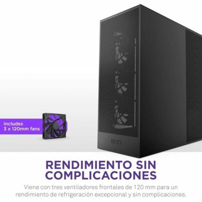 Caja Semitorre ATX NZXT Negro 4 Caja Semitorre ATX NZXT Negro 4