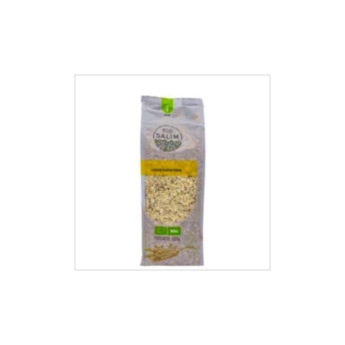 ECO SALIM Copos de Avena Minis Precocidos Integrales 500g Bio Vegan