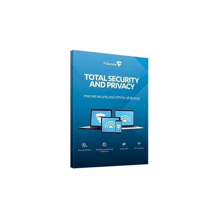F-Secure VPN para 3 Dispositivos, 1 Año - Descarga ESD