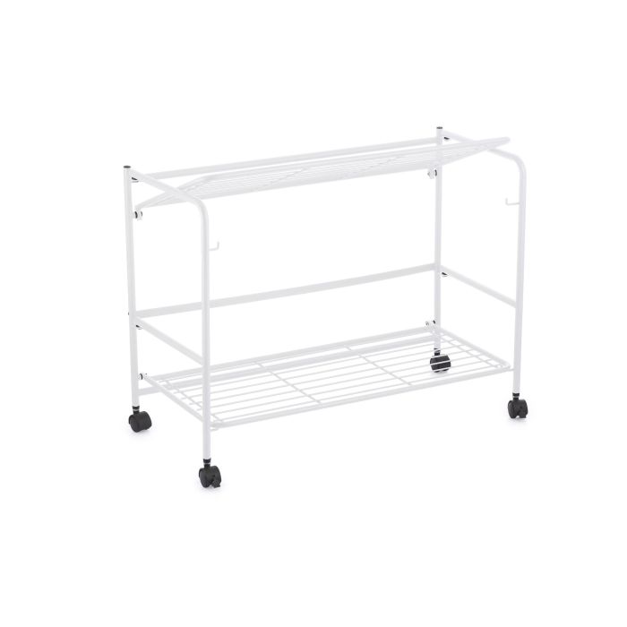 Confortime Estantería Plegable 2 Niveles, 67 x 30 x 44.8 cm 5 Confortime Estantería Plegable 2 Niveles, 67 x 30 x 44.8 cm 5