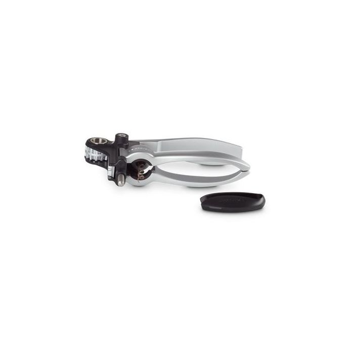 Le Creuset LM-250s Abrebotellas/Sacacorchos, Acero Inoxidable, Negro/Plata 4