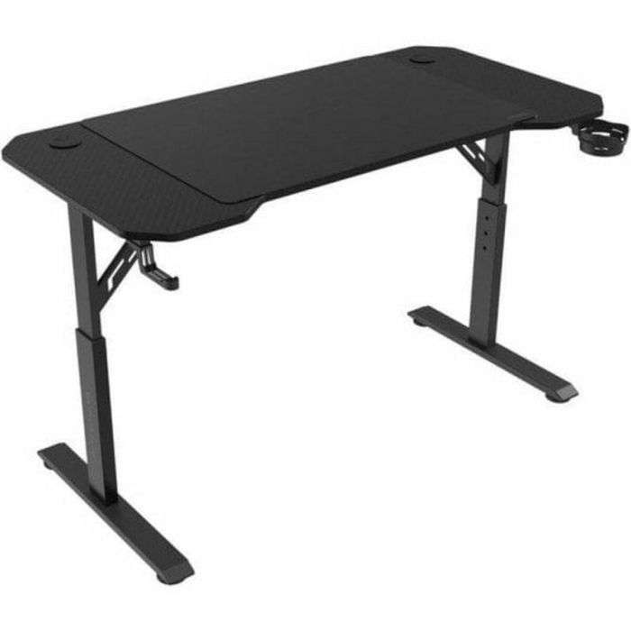 Mesa de Escritorio Gaming Mars Gaming ERGO Negro Rosa 120 x 60 cm