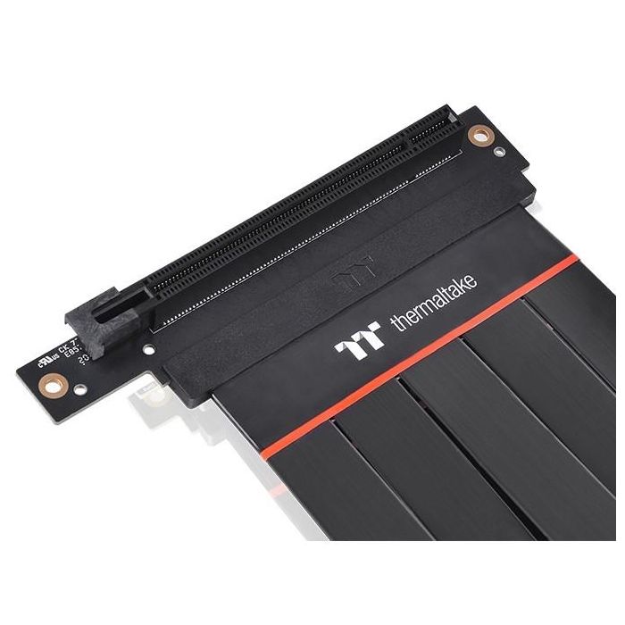 Thermaltake PCI Express Extender 90 Black PCI-E 4.0 16X 200mm 4 Thermaltake PCI Express Extender 90 Black PCI-E 4.0 16X 200mm 4