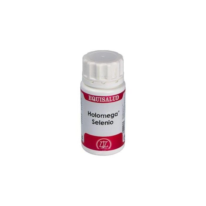 Holomega Selenio 50 cápsulas: Antioxidante, refuerza sistema inmunitario y función tiroidea. Apto vegetarianos.