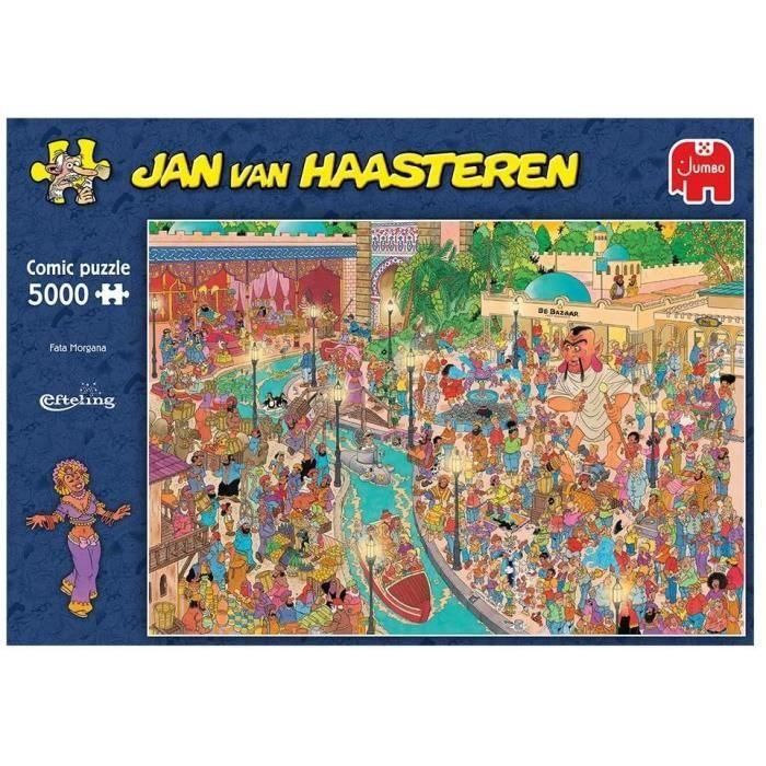 Puzzle - JUMBO - Efteling Fata Morgana 5000 piezas - Jan Van Haasteren puzzles, calidad y estilo único 2 Puzzle - JUMBO - Efteling Fata Morgana 5000 piezas - Jan Van Haasteren puzzles, calidad y estilo único 2