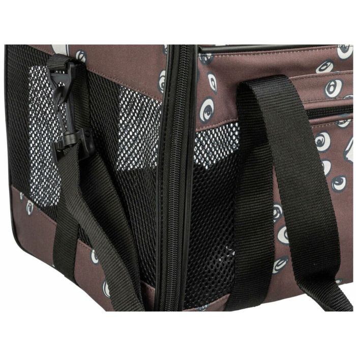 Bolso para Mascotas Trixie Marrón 26 × 27 × 42 CM 4 Bolso para Mascotas Trixie Marrón 26 × 27 × 42 CM 4