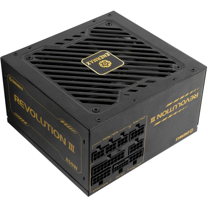 Enermax ERV850G-AHG-MAC Fuente de Alimentación 850W Revolution3 80+ Gold ATX Full Modular Negra para PC 0 Enermax ERV850G-AHG-MAC Fuente de Alimentación 850W Revolution3 80+ Gold ATX Full Modular Negra para PC 0
