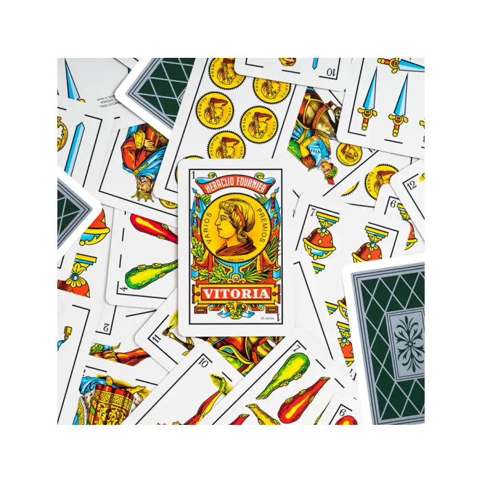 Fournier Baraja Española Nº27 50 Cartas Estuche de Plástico 3 Fournier Baraja Española Nº27 50 Cartas Estuche de Plástico 3