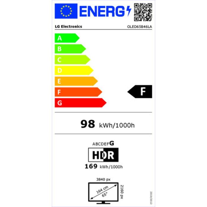 Smart TV LG OLED65B46LA.AEU 4K Ultra HD 65" OLED 9