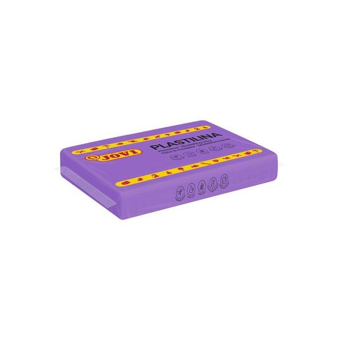 Plastilina Jovi 72 Pastilla 350 Gr. Lila Caja De 15