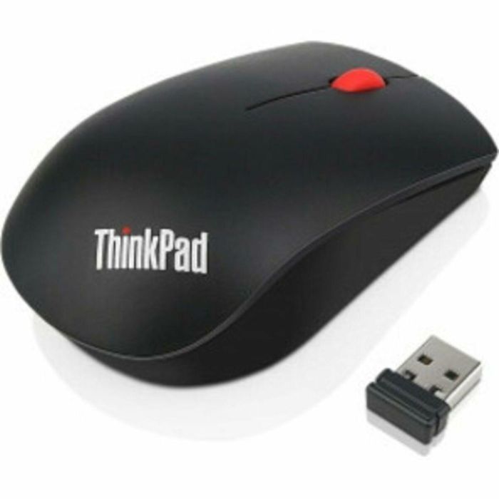 Ratón Inalámbrico Lenovo ThinkPad Essential Negro Gris 1200 DPI 11 Ratón Inalámbrico Lenovo ThinkPad Essential Negro Gris 1200 DPI 11