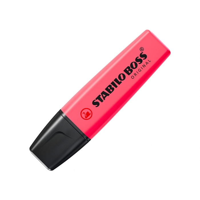 Stabilo Rotulador Boss Fluorescente Rosa Punta Biselada Trazo 2-5 mm 1