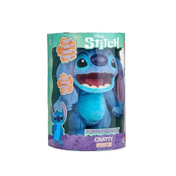 Peluche interactivo chatty stitch con mas de 100 sonidos y movimientos. responde al tacto y funciona como marioneta.33,5x25x14 cm 11 Peluche interactivo chatty stitch con mas de 100 sonidos y movimientos. responde al tacto y funciona como marioneta.33,5x25x14 cm 11